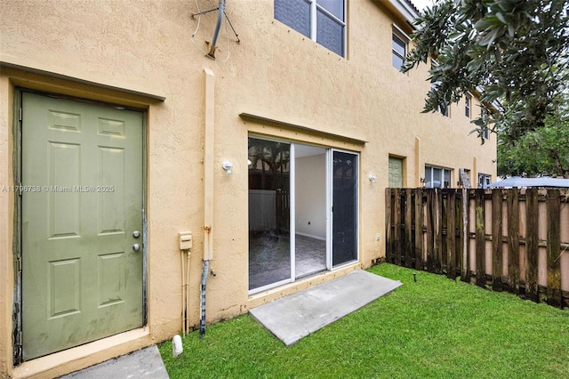 2252 NE 42nd Cir, Homestead, FL 33033 - property entrance with stucco siding