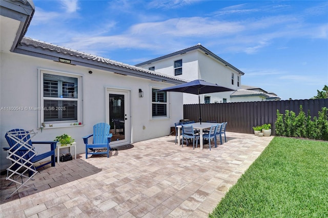 14836 SW 162nd St, Miami, FL 33187 - view of patio featuring outdoor dining space