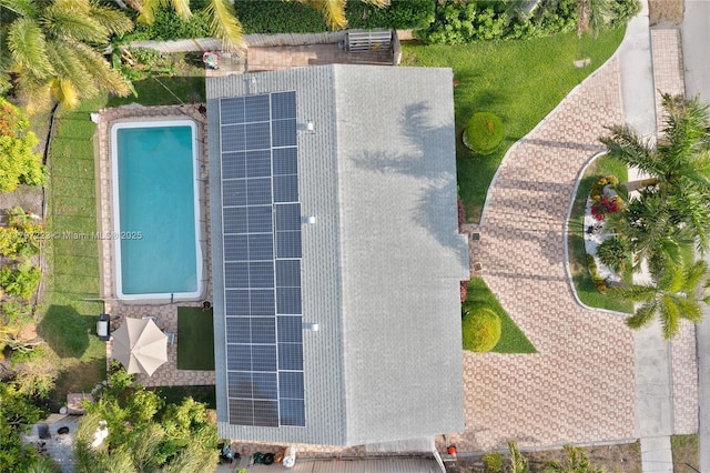 1480 SW 5th Ave, Deerfield Beach, FL 33441 - view from above of property with a pool area