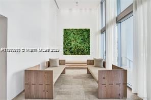 1040 Biscayne Blvd Unit 3802, Miami, FL 33132 - building lobby with a high ceiling