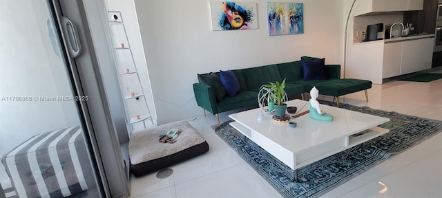 view of living room