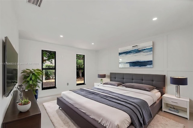 9494 SW 144th St, Miami, FL 33176 - bedroom with recessed lighting and a decorative wall