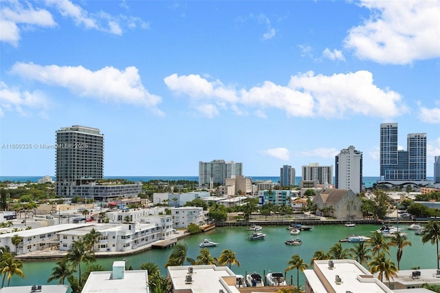 6900 Bay Dr Unit 10I, Miami Beach, FL 33141 - view of city featuring a nearby body of water