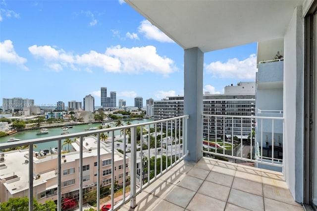 6900 Bay Dr Unit 10I, Miami Beach, FL 33141 - balcony with a city view and a water view
