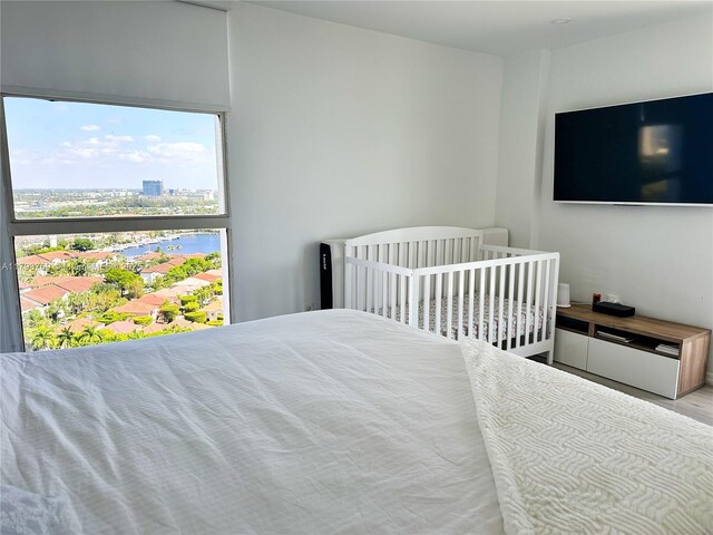 3731 N Country Club Dr Unit 2228, Aventura, FL 33180 - bedroom with wood finished floors