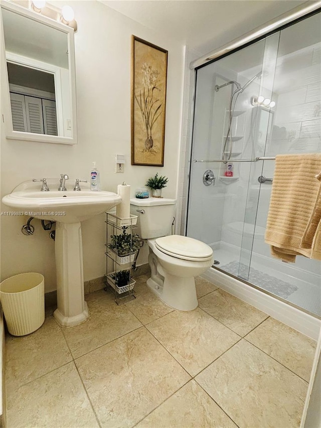 940 Hillcrest Ct Unit 112, Hollywood, FL 33021 - full bathroom featuring tile patterned flooring and a shower stall