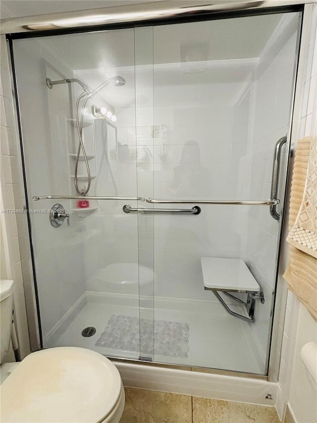 940 Hillcrest Ct Unit 112, Hollywood, FL 33021 - bathroom featuring toilet and a shower stall