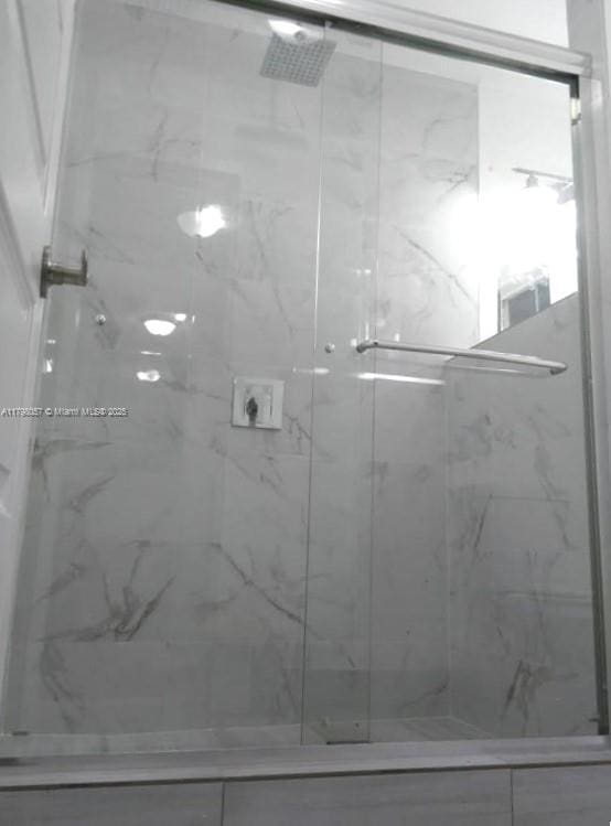 1291 NE 146th St, Miami, FL 33161 - bathroom with a marble finish shower