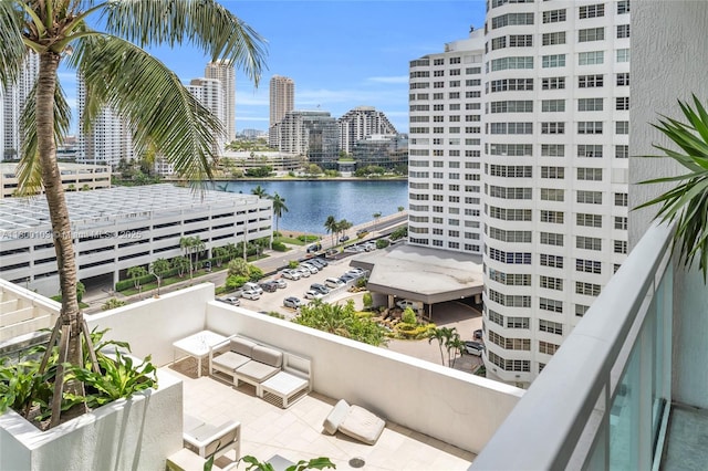 water view with nearby urban area