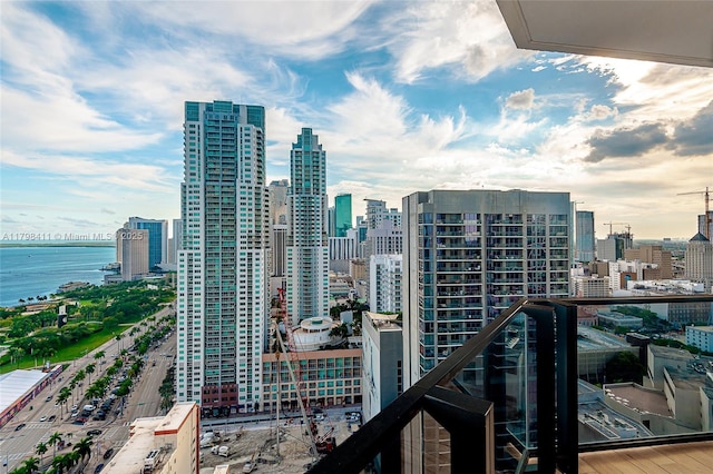398 NE 5th St Unit 2415, Miami, FL 33132 - city view with a nearby body of water