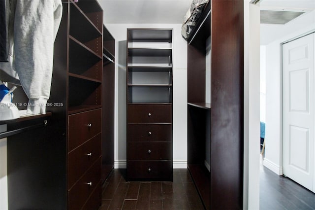 6770 Indian Creek Dr Unit 6O, Miami Beach, FL 33141 - spacious closet with dark wood finished floors