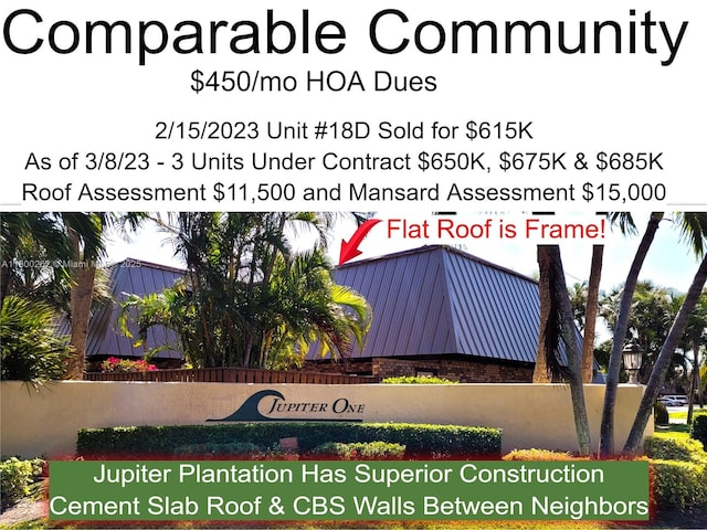 825 Center St Unit 24A, Jupiter, FL 33458 - view of a document