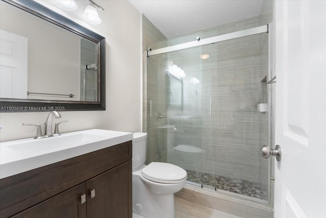 9831 SW 58th Ct, Cooper City, FL 33328 - full bath with toilet, a stall shower, and vanity