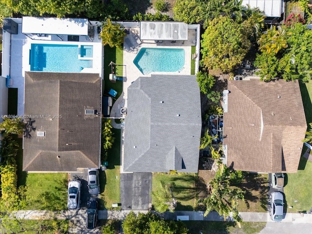 9831 SW 58th Ct, Cooper City, FL 33328 - drone / aerial view of a pool area