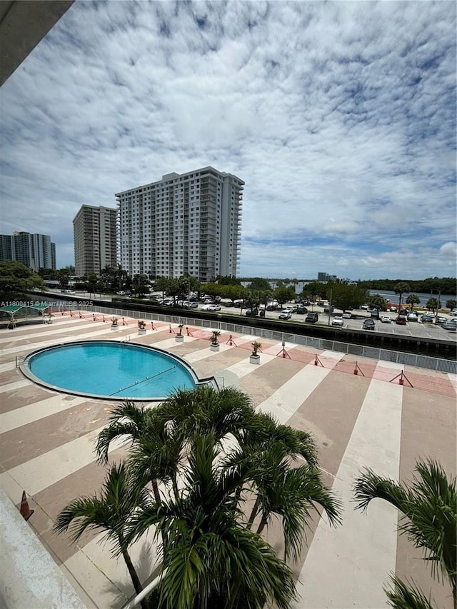 400 Kings Point Dr Unit 309, Sunny Isles Beach, FL 33160 - community pool featuring a patio