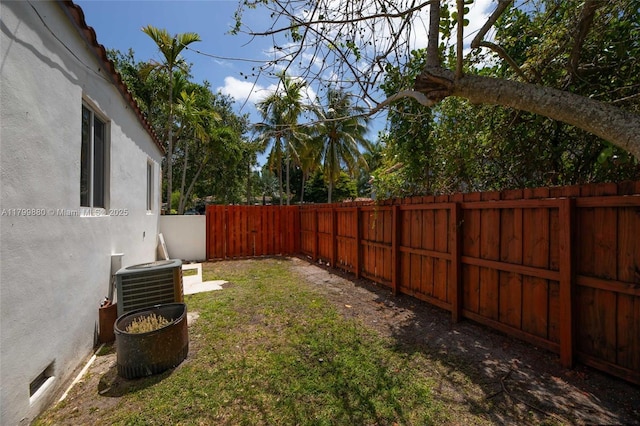 12000 NE 11th Ct, Biscayne Park, FL 33161 - view of yard with cooling unit