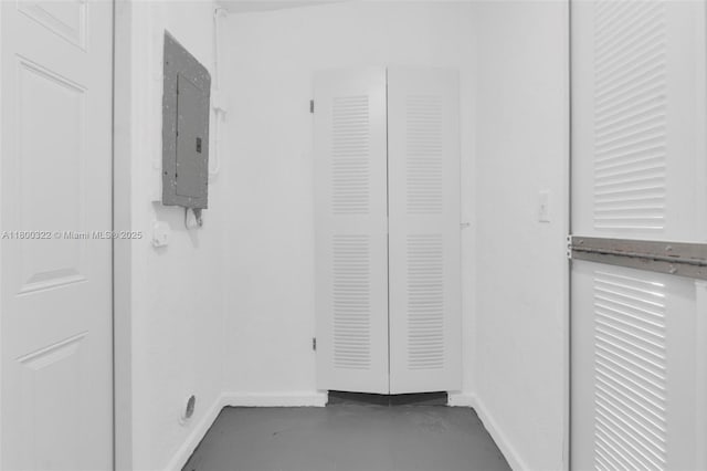 3051 NW 77th St, Miami, FL 33147 - walk in closet featuring electric panel
