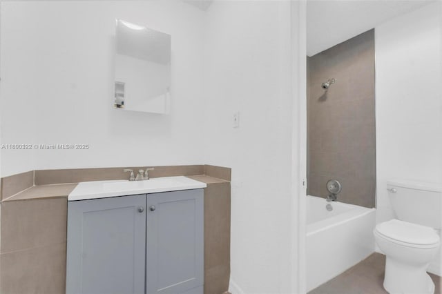 3051 NW 77th St, Miami, FL 33147 - full bath with toilet, vanity, and bathtub / shower combination