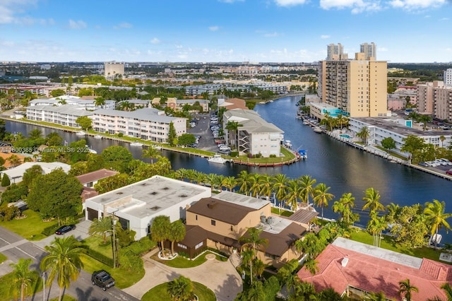 418 Tammarind Dr, Hallandale Beach, FL 33009 - view of urban area featuring a large body of water