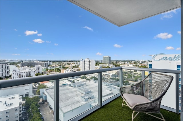 6799 Collins Ave Unit 1602, Miami Beach, FL 33141 - balcony with a city view