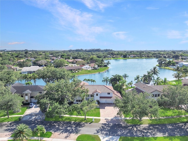 20230 NW 7th St, Pembroke Pines, FL 33029 - aerial view of residential area featuring a large body of water