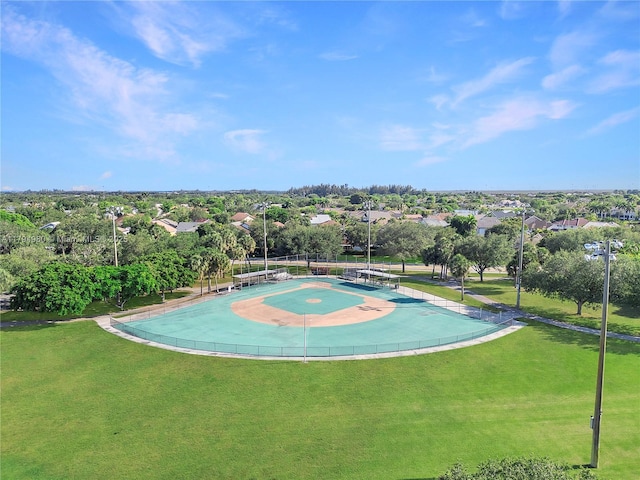 20230 NW 7th St, Pembroke Pines, FL 33029 - view of sport court with a yard