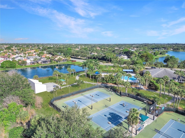 20230 NW 7th St, Pembroke Pines, FL 33029 - aerial view of residential area with a large body of water