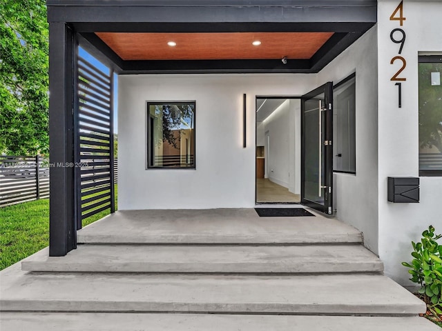 4921 NW 6th Ave, Miami, FL 33127 - property entrance with stucco siding