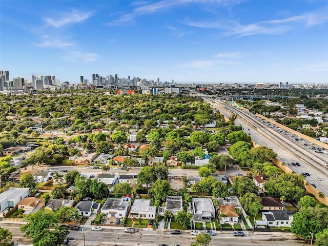 4921 NW 6th Ave, Miami, FL 33127 - bird's eye view of a main thoroughfare and a skyline view