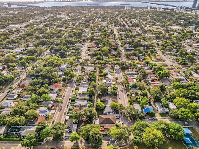 4921 NW 6th Ave, Miami, FL 33127 - aerial perspective of suburban area featuring a large body of water