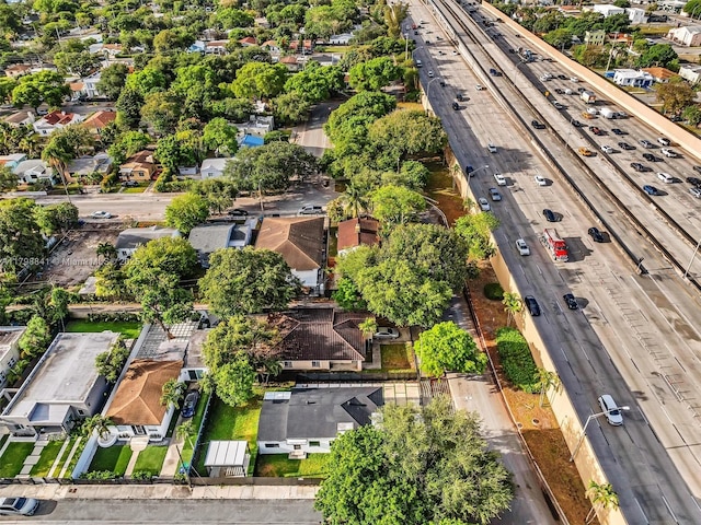 4921 NW 6th Ave, Miami, FL 33127 - aerial view of property's location featuring a highway and nearby suburban area