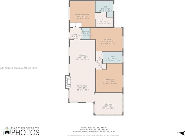 4921 NW 6th Ave, Miami, FL 33127 - floor plan / room layout