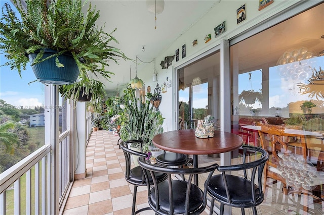 4800 Hillcrest Ln Unit 503, Hollywood, FL 33021 - sunroom featuring tile patterned flooring