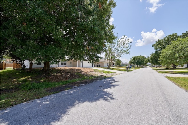 view of asphalt street