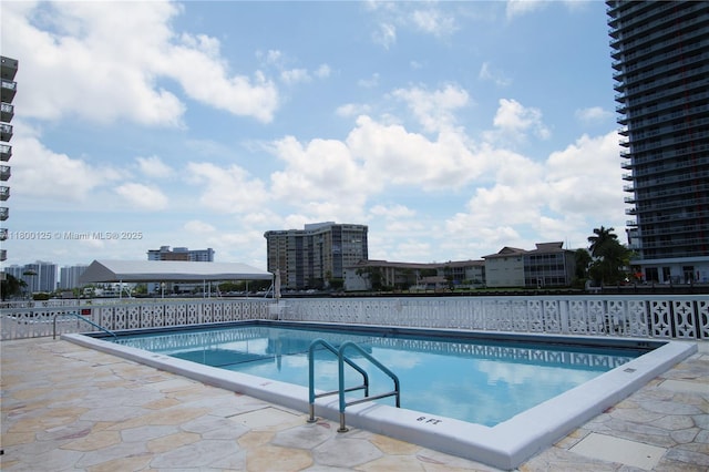 view of community pool