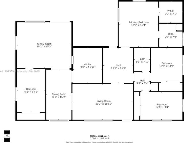 707 W 39th Pl, Hialeah, FL 33012 - view of room layout