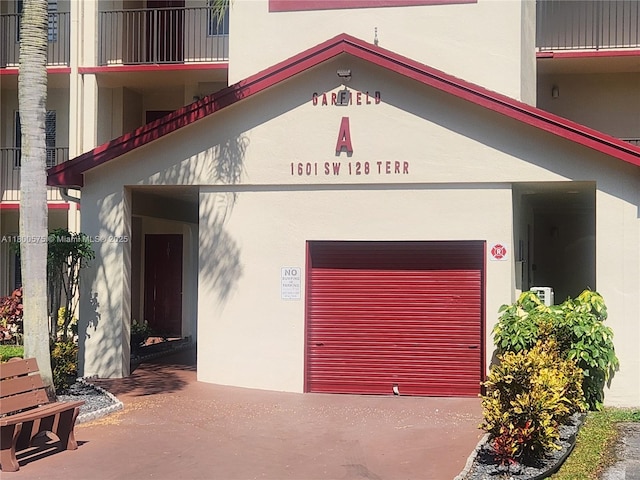 1601 SW 128th Ter Unit 201A, Pembroke Pines, FL 33027 - view of garage