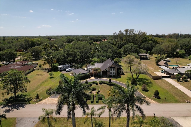 aerial view of property and surrounding area
