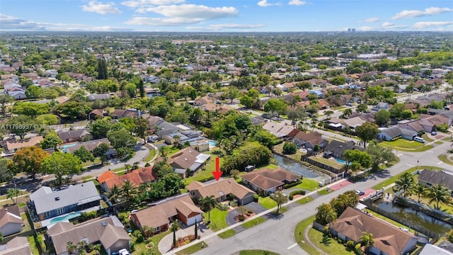 8400 NW 52nd St, Lauderhill, FL 33351 - aerial overview of property's location with nearby suburban area