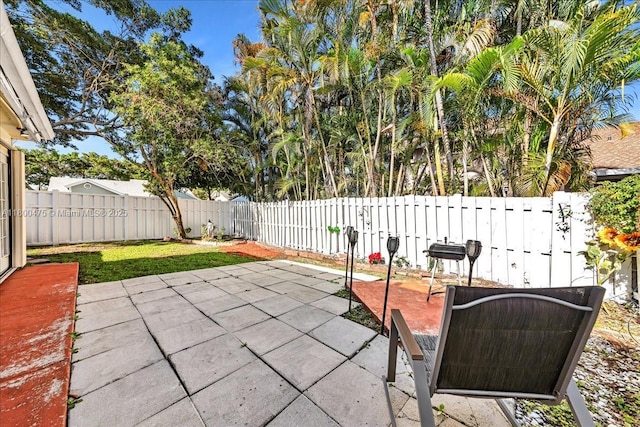 1060 SW 111th Way, Davie, FL 33324 - view of patio / terrace with a fenced backyard