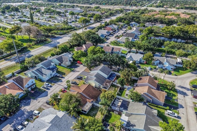 1060 SW 111th Way, Davie, FL 33324 - aerial view of property and surrounding area featuring nearby suburban area