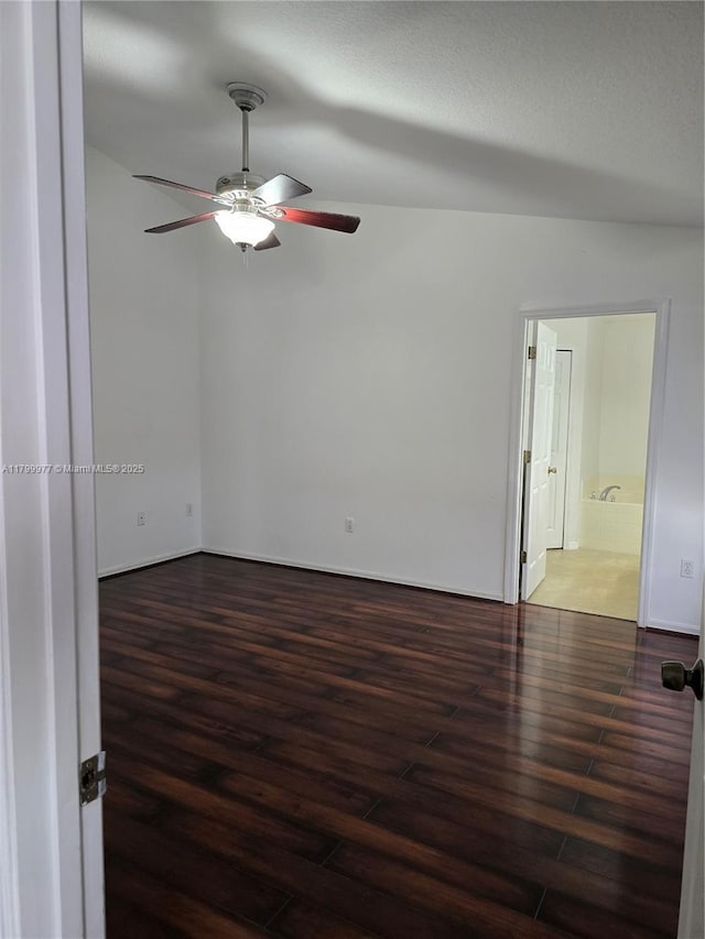 453 Dahoon Holly Dr, Daytona Beach, FL 32117 - spare room with wood finished floors and a ceiling fan