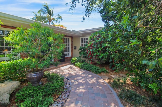 8345 SW 143rd St, Palmetto Bay, FL 33158 - entrance to property featuring stucco siding