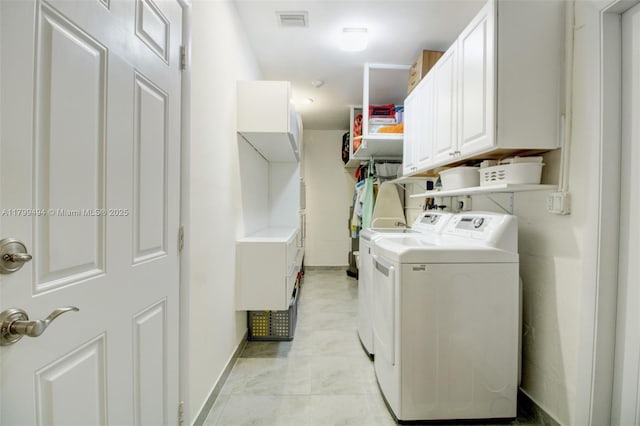 8345 SW 143rd St, Palmetto Bay, FL 33158 - laundry area with washer and dryer and cabinet space