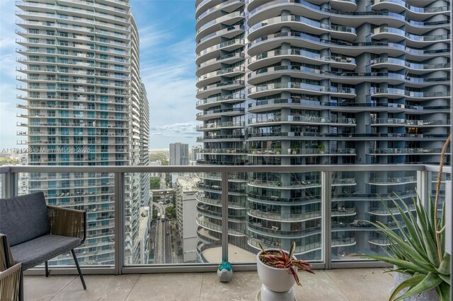 1050 Brickell Ave Unit 2416, Miami, FL 33131 - view of balcony