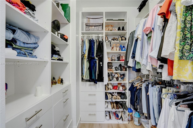 377 NE 34th Ter, Homestead, FL 33033 - spacious closet featuring wood finished floors