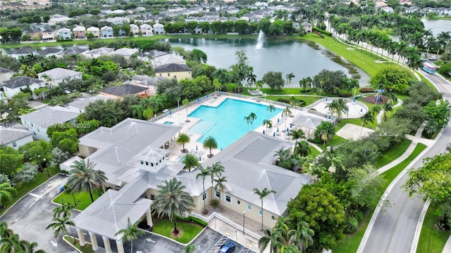 377 NE 34th Ter, Homestead, FL 33033 - bird's eye view of a nearby body of water and a pool