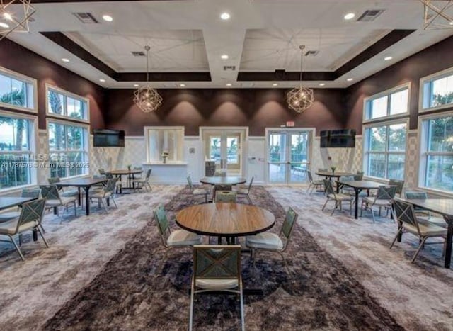 4200 Hillcrest Dr Unit 1017, Hollywood, FL 33021 - community lobby with a towering ceiling and recessed lighting