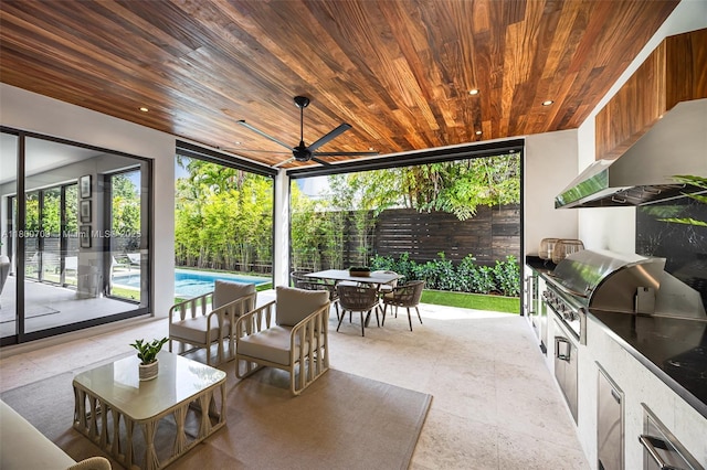 2905 Washington St, Miami, FL 33133 - view of sunroom / solarium