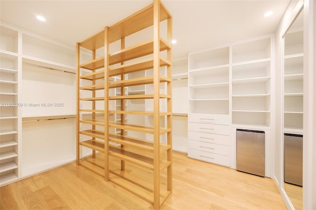 2905 Washington St, Miami, FL 33133 - walk in closet featuring light wood-style floors